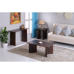 Bardell Coffee Brown Wood Square Side Table - LOOMLAN - Side Tables