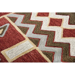 Bari Tribal Red Large Area Rugs For Living Room - LOOMLAN - LOOMLAN - Area Rugs