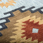 Barn Tribal Light Blue Large Area Rugs For Living Room - LOOMLAN - LOOMLAN - Area Rugs