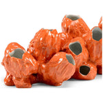 Barnacles Orange Porcelain Sculpture - LOOMLAN - Wildwood - Statues & Sculptures