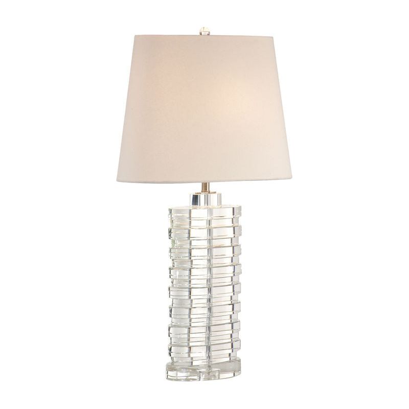 Barnett Clear Crystal Made Table Lamp - LOOMLAN - Wildwood - Table Lamps