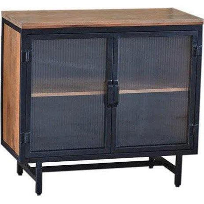 Bartram Wood Brown Cabinet - LOOMLAN - LOOMLAN - Accent Cabinets