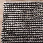 Basi 5x7 Indoor Outdoor Black Patio Rug - LOOMLAN - LOOMLAN - Outdoor Rugs