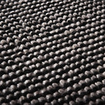 Basi 5x7 Indoor Outdoor Black Patio Rug - LOOMLAN - LOOMLAN - Outdoor Rugs