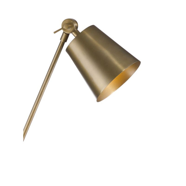Van Metal Gold Floor Lamp