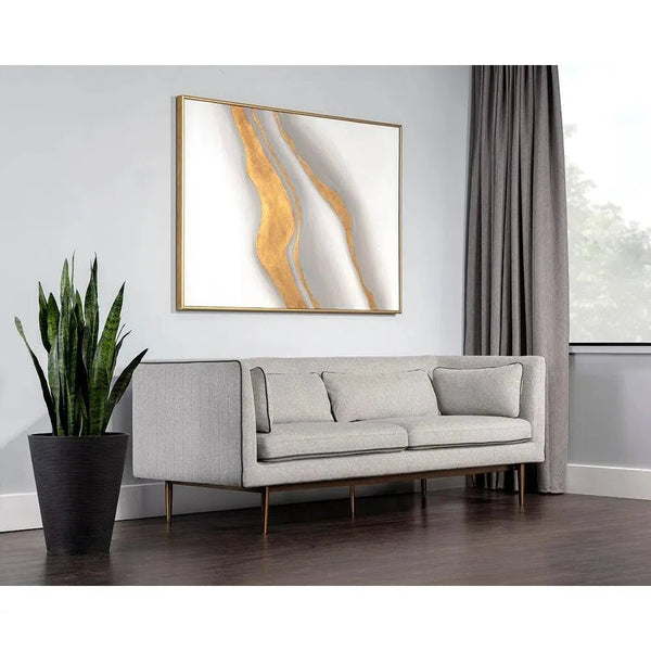Batavia Leather Bold Sofa - LOOMLAN - SUNPAN - Sofas & Loveseats