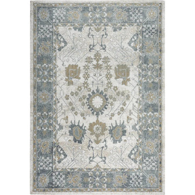 Batu Floral Gray Large Area Rugs For Living Room - LOOMLAN - LOOMLAN - Area Rugs