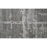 Baum Abstract Gray Large Area Rugs For Living Room - LOOMLAN - LOOMLAN - Area Rugs