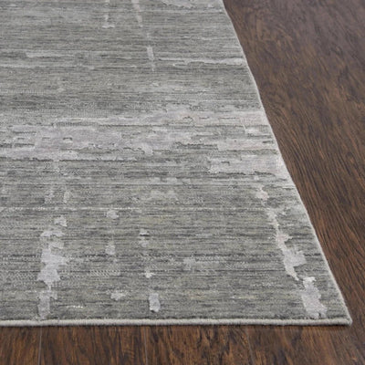 Baum Abstract Gray Large Area Rugs For Living Room - LOOMLAN - LOOMLAN - Area Rugs