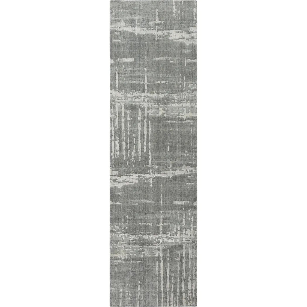 Baum Abstract Gray Large Area Rugs For Living Room - LOOMLAN - LOOMLAN - Area Rugs