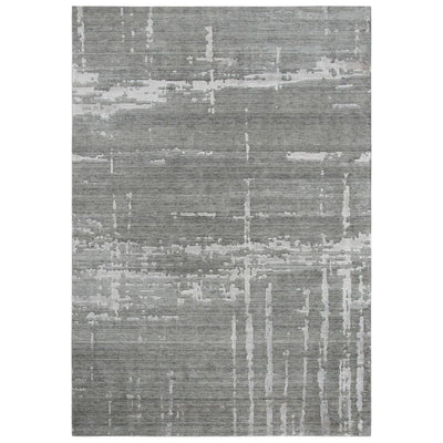 Baum Abstract Gray Large Area Rugs For Living Room - LOOMLAN - LOOMLAN - Area Rugs