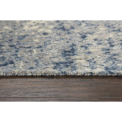 Baxy Abstract Blue Large Area Rugs For Living Room - LOOMLAN - LOOMLAN - Area Rugs