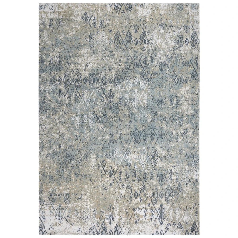 Baya Geometric Gray Large Area Rugs For Living Room - LOOMLAN - LOOMLAN - Area Rugs