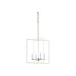 Bayberry Hanging Clean White Finish Chandelier - LOOMLAN - Wildwood - Chandeliers