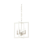 Bayberry Hanging Clean White Finish Chandelier - LOOMLAN - Wildwood - Chandeliers