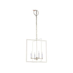 Bayberry Hanging Clean White Finish Chandelier - LOOMLAN - Wildwood - Chandeliers