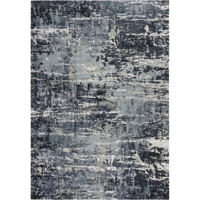 Bays Abstract Gray Large Area Rugs For Living Room - LOOMLAN - LOOMLAN - Area Rugs