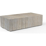 Bazaar All - Weather Outdoor Coffee Table - LOOMLAN - Sunset West - Outdoor Coffee Tables