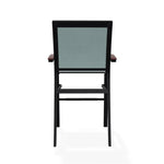 Bazza Stacking Bar Height MGP Armed Cafe Chair - LOOMLAN - Telescope - Outdoor Bar Stools