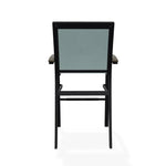 Bazza Stacking Bar Height MGP Armed Cafe Chair - LOOMLAN - Telescope - Outdoor Bar Stools