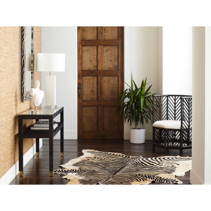 Socialite Saguran Warpped Console Table-Console Tables-Wildwood-LOOMLAN