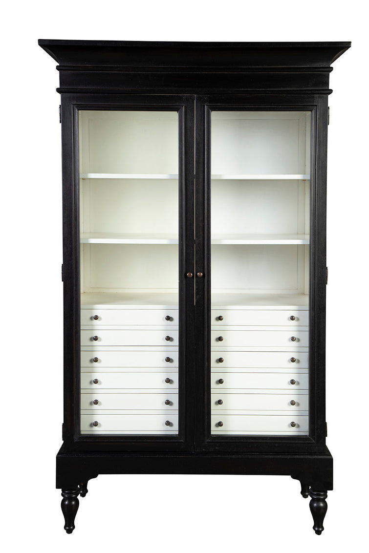 Estella Classic Designed Wooden Black Armoire