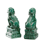 Foo Dogs Ceramic Made Sculpture