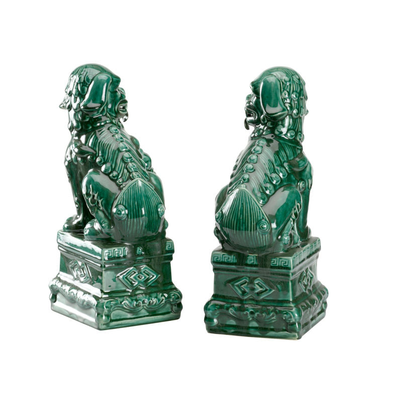 Foo Dogs Ceramic Made Sculpture