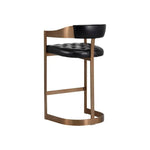 Beaumont Leather Barstool - LOOMLAN - SUNPAN - Bar Stools