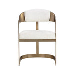 Beaumont Leather Dining Armchair - LOOMLAN - SUNPAN - Dining Chairs