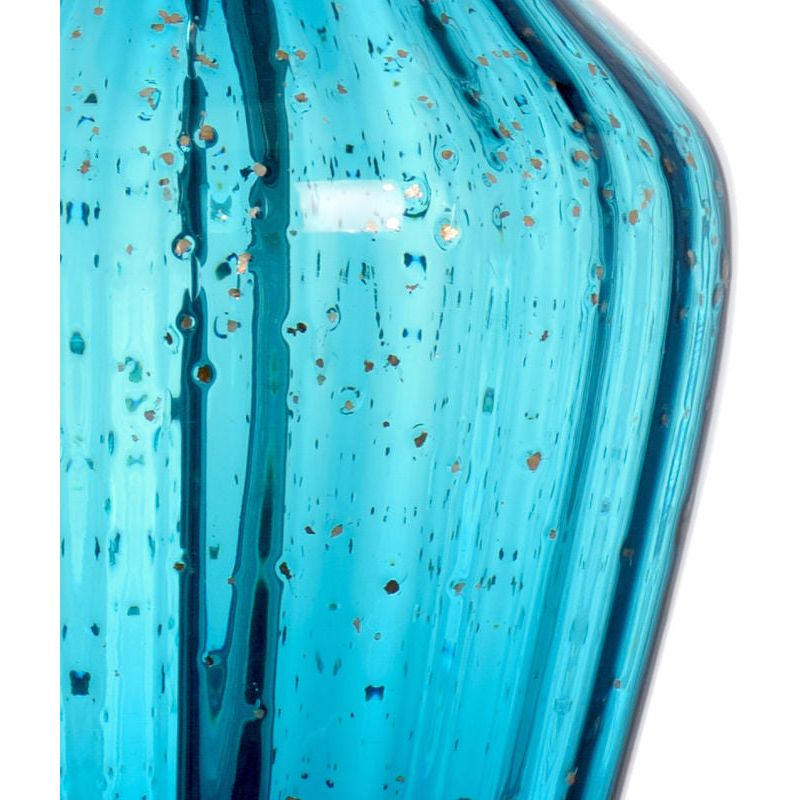 Beck Blue Glass Table Lamp - LOOMLAN - Wildwood - Table Lamps