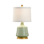 Beehive Modern Linen Shade Table Lamp - LOOMLAN - Chelsea House - Table Lamps