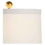 Beehive Modern Linen Shade Table Lamp - LOOMLAN - Chelsea House - Table Lamps