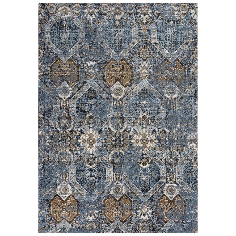 Behr Geometric Gray Large Area Rugs For Living Room - LOOMLAN - LOOMLAN - Area Rugs