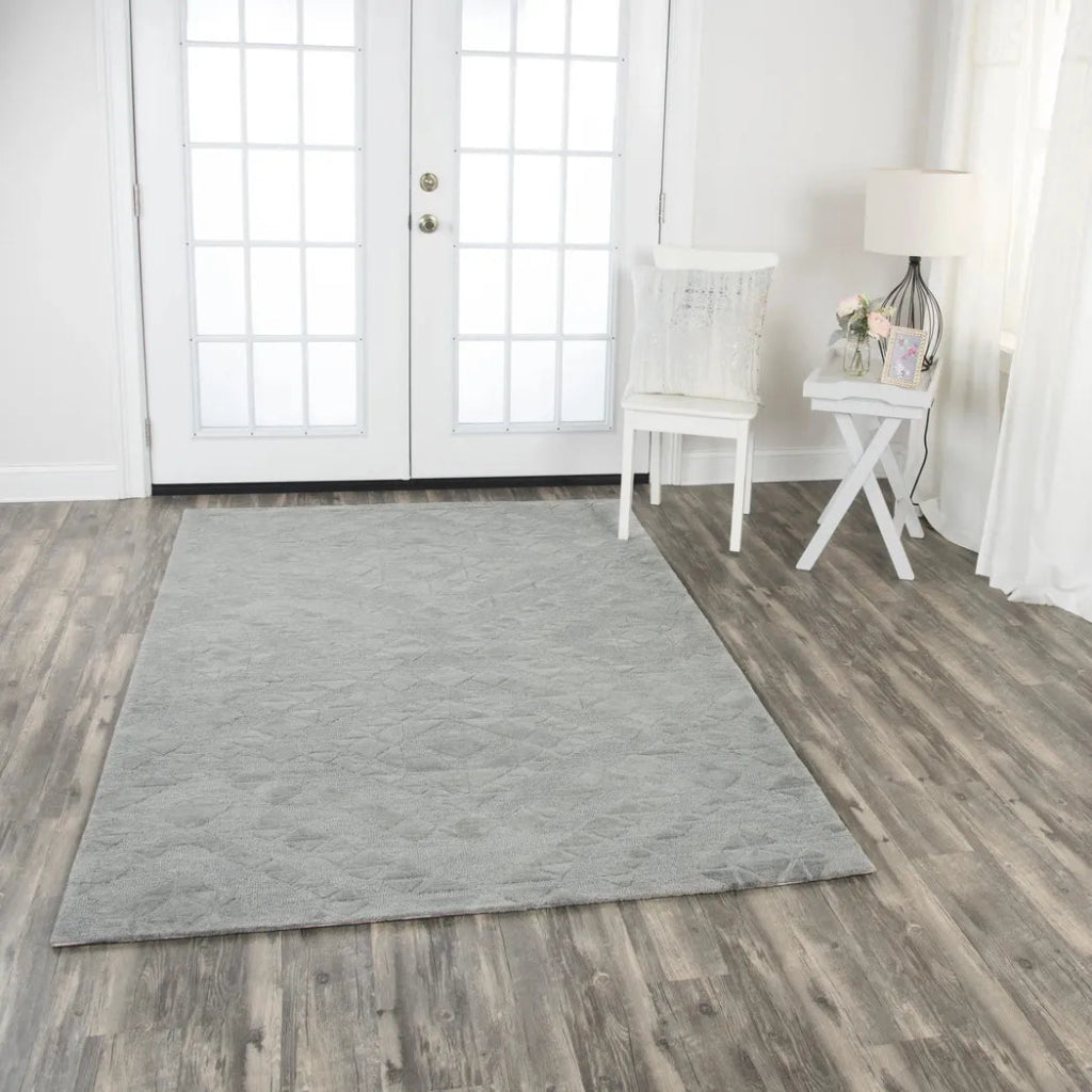 Beko Diamond Gray Large Area Rugs For Living Room - LOOMLAN - LOOMLAN - Area Rugs