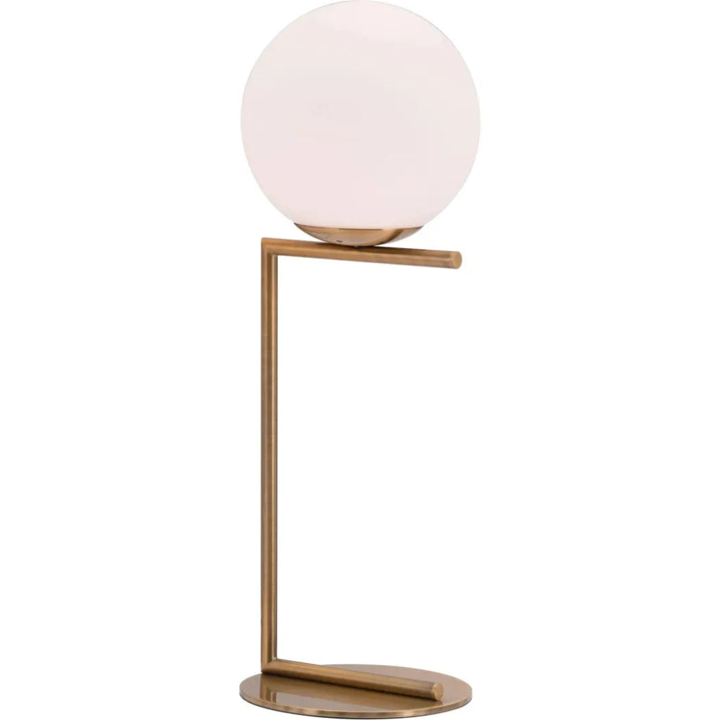 Belair Table Lamp Brass - LOOMLAN - Zuo Modern - Table Lamps