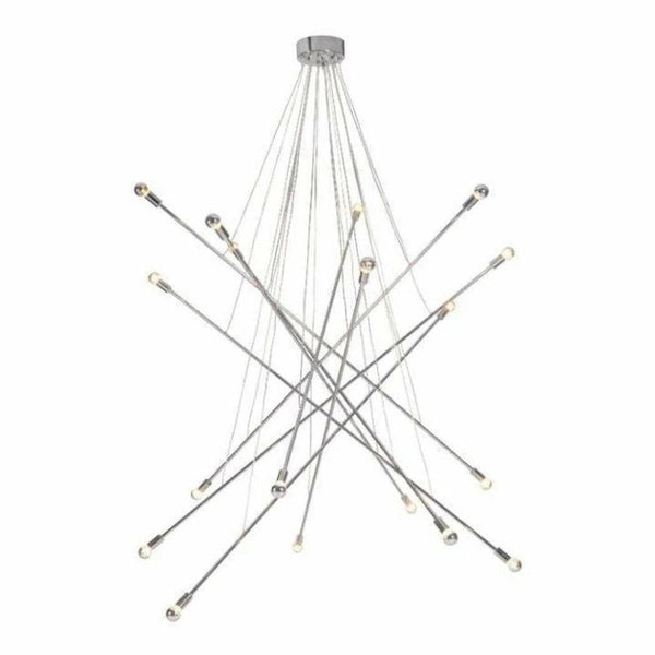 Belief Ceiling Lamp Chrome - LOOMLAN - Zuo Modern - Pendants