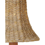 Bell Natural Seagrass Chandelier Shade - LOOMLAN - Currey & Co - Chandeliers
