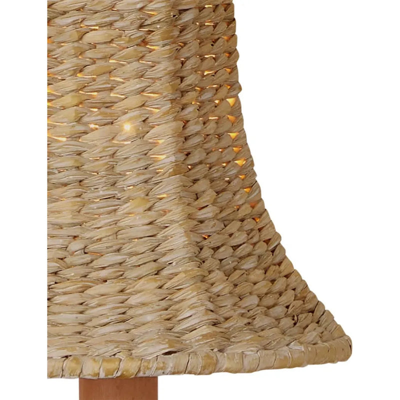 Bell Natural Seagrass Chandelier Shade - LOOMLAN - Currey & Co - Chandeliers