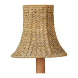 Bell Natural Seagrass Chandelier Shade - LOOMLAN - Currey & Co - Chandeliers