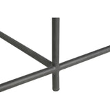 Bellagio Stainless Steel d Outdoor Coffee Table - LOOMLAN - SUNPAN - Outdoor Coffee Tables