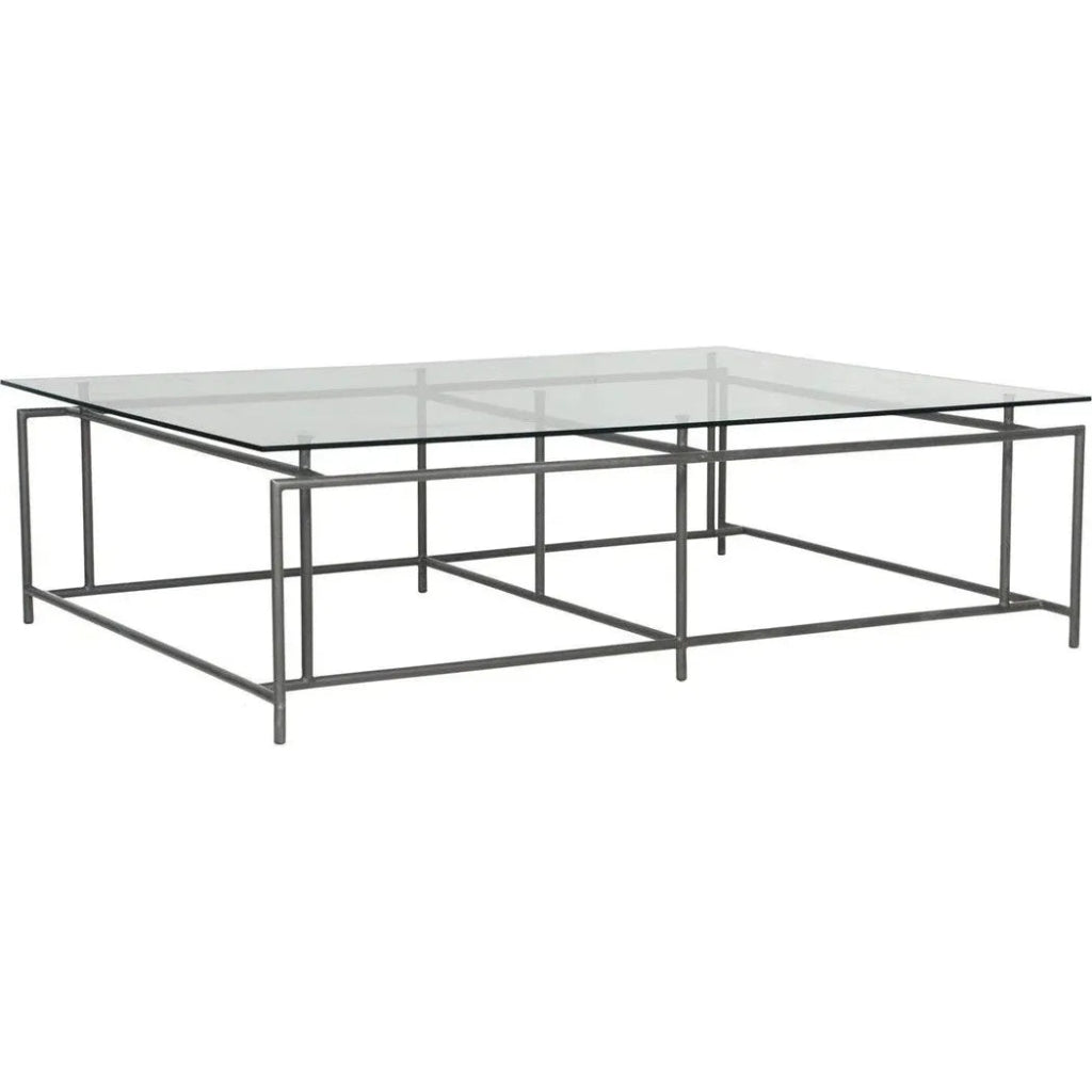 Bellagio Stainless Steel d Outdoor Coffee Table - LOOMLAN - SUNPAN - Outdoor Coffee Tables