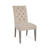 Bellamy Fabric Armless Dining Chair 2PC - LOOMLAN - Bassett Mirror - Dining Chairs