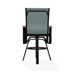 Belle Isle Bar Height Swivel Arm chair - LOOMLAN - Telescope - Outdoor Bar Stools