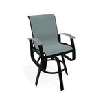 Belle Isle Bar Height Swivel Arm chair - LOOMLAN - Telescope - Outdoor Bar Stools