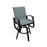 Belle Isle Bar Height Swivel Arm chair - LOOMLAN - Telescope - Outdoor Bar Stools