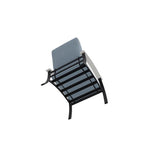 Belle Isle Cushion Arm Chair Marine Grade Polymer Arms - LOOMLAN - Outdoor Accent Chairs