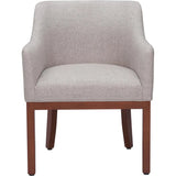 Berbera Wood Gray Dining Arm Chair - LOOMLAN - Zuo Modern - Dining Chairs