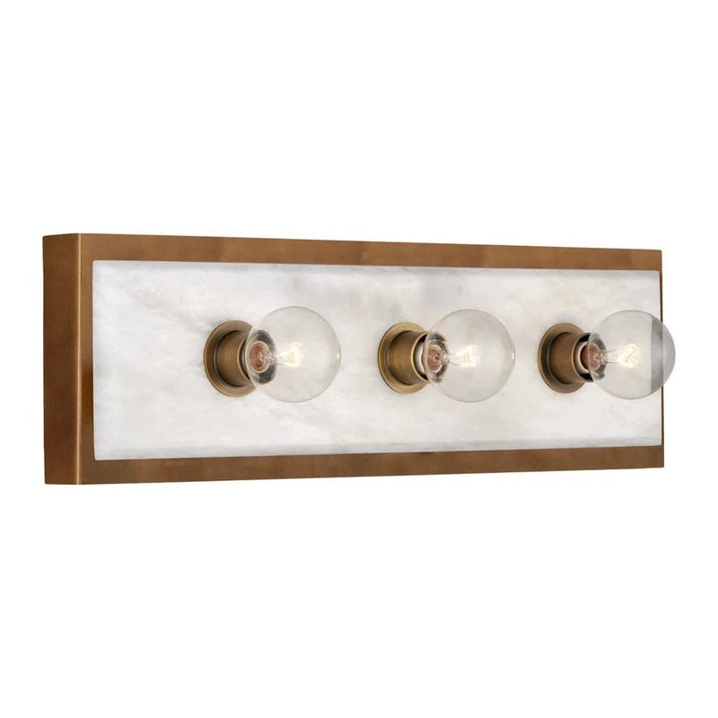 Berdine Modern Brass Design Wall Sconce - LOOMLAN - Currey & Co - Wall Sconces