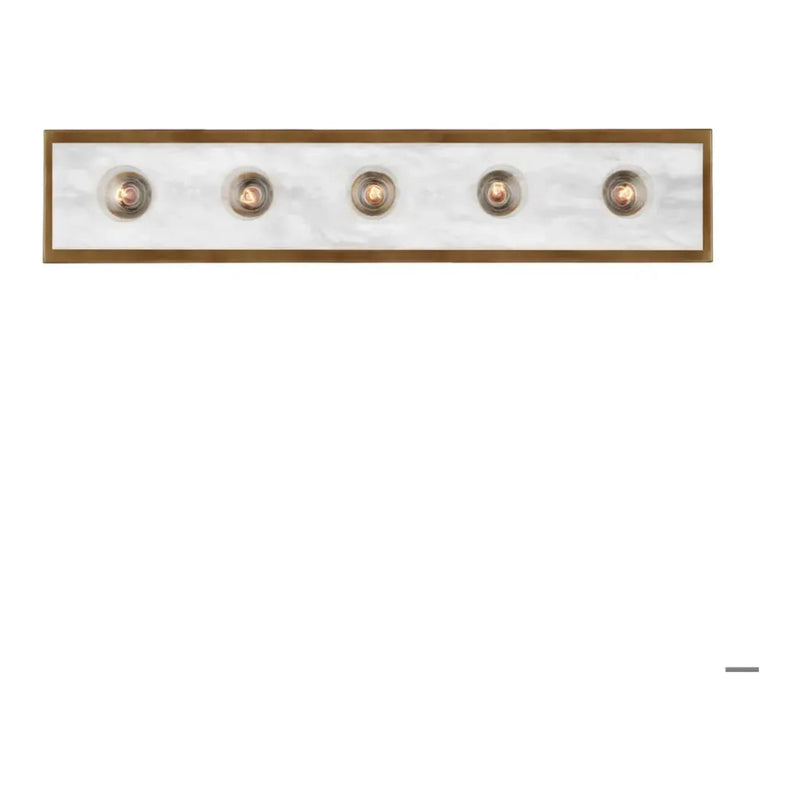 Berdine Modern Brass Design Wall Sconce - LOOMLAN - Currey & Co - Wall Sconces